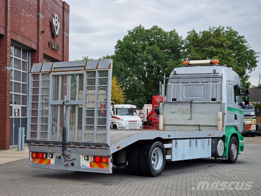 Scania R380 4x2 - Car transport / Flatbed - Ramp - Full a Camiones portavehículos