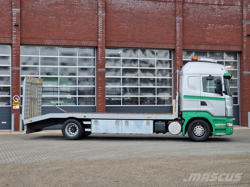 Scania R380 4x2 - Car transport / Flatbed - Ramp - Full a Camiones portavehículos