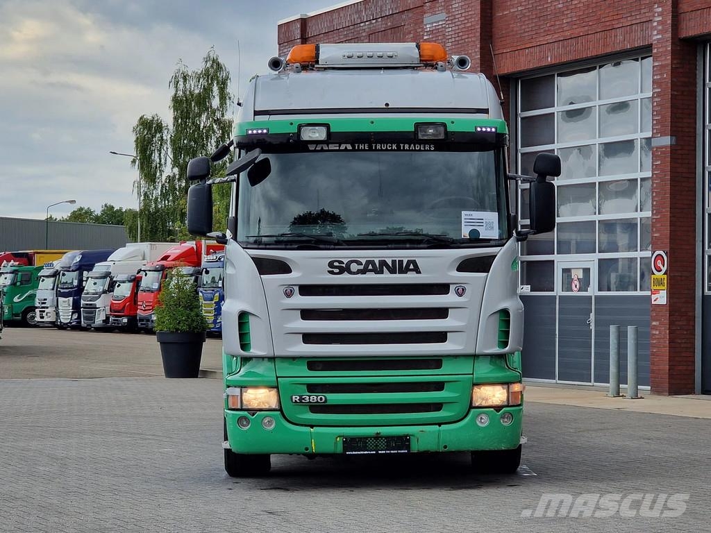 Scania R380 4x2 - Car transport / Flatbed - Ramp - Full a Camiones portavehículos