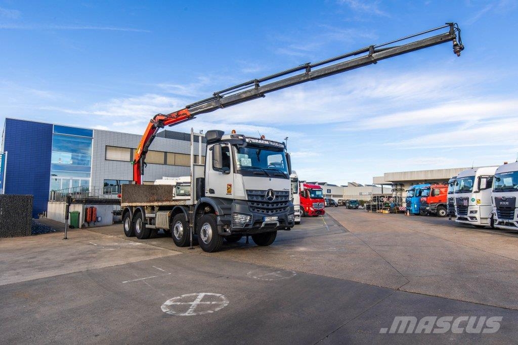 Mercedes-Benz AROCS 3248 BB+PALFINGER PK 27001/5 EXT Allterreng kraner
