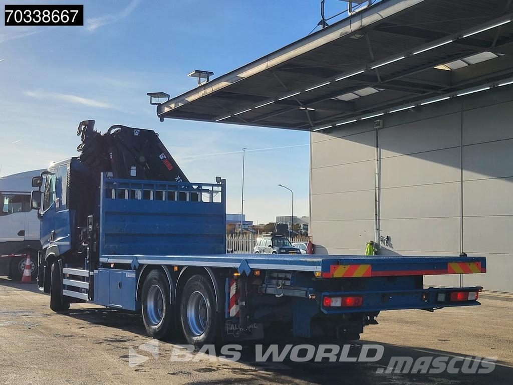 Renault C 460 6X4 HIAB 477 EP 4 HIPRO Crane Kran Optibrake Platte bakwagens