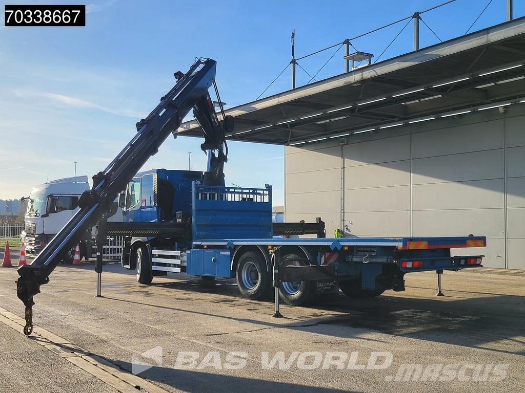 Renault C 460 6X4 HIAB 477 EP 4 HIPRO Crane Kran Optibrake Platte bakwagens