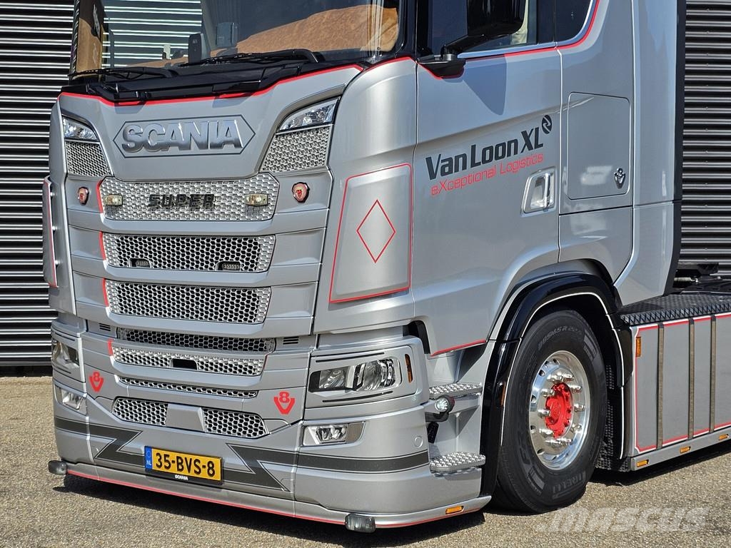 Scania R590 V8 6X4 / 2 TANKS / NL TRUCK! 80T 기타 트럭