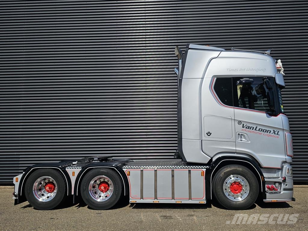 Scania R590 V8 6X4 / 2 TANKS / NL TRUCK! 80T 기타 트럭
