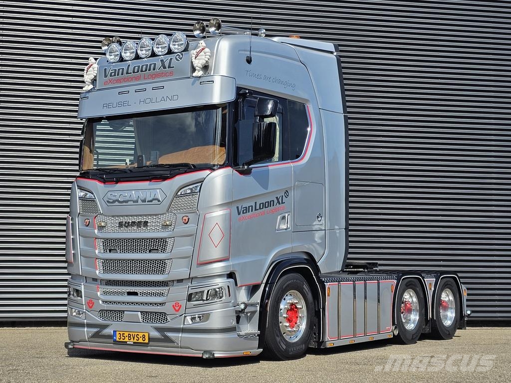 Scania R590 V8 6X4 / 2 TANKS / NL TRUCK! 80T 기타 트럭