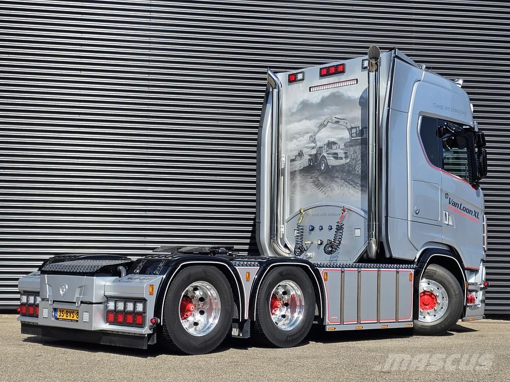 Scania R590 V8 6X4 / 2 TANKS / NL TRUCK! 80T 기타 트럭