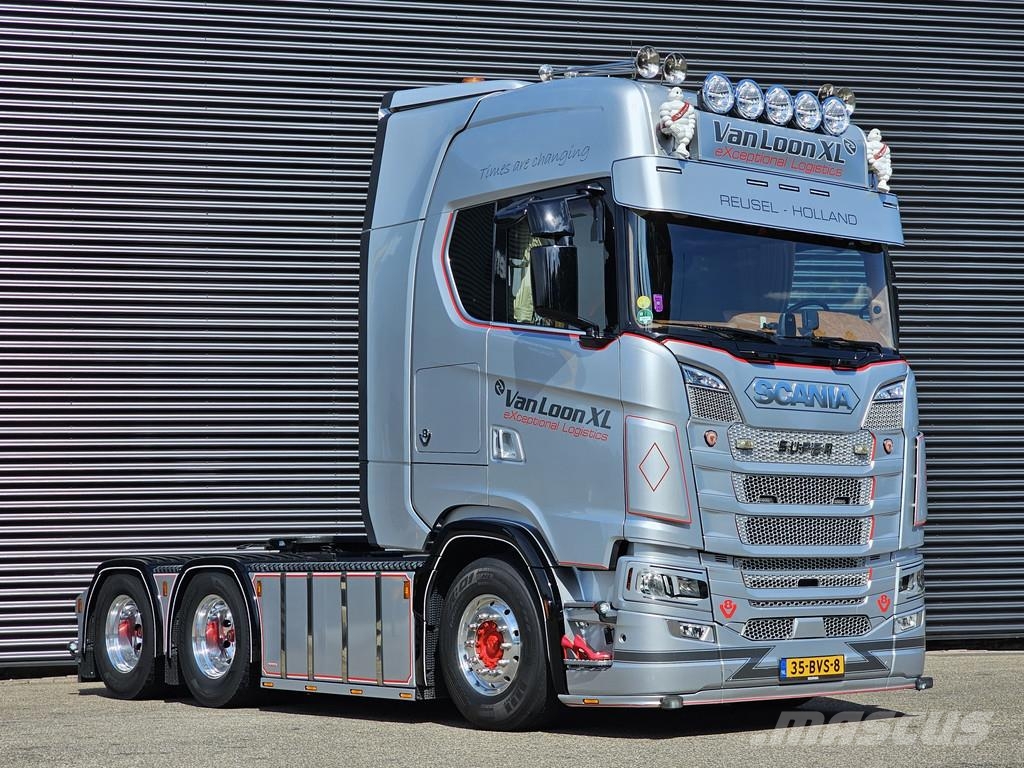 Scania R590 V8 6X4 / 2 TANKS / NL TRUCK! 80T 기타 트럭
