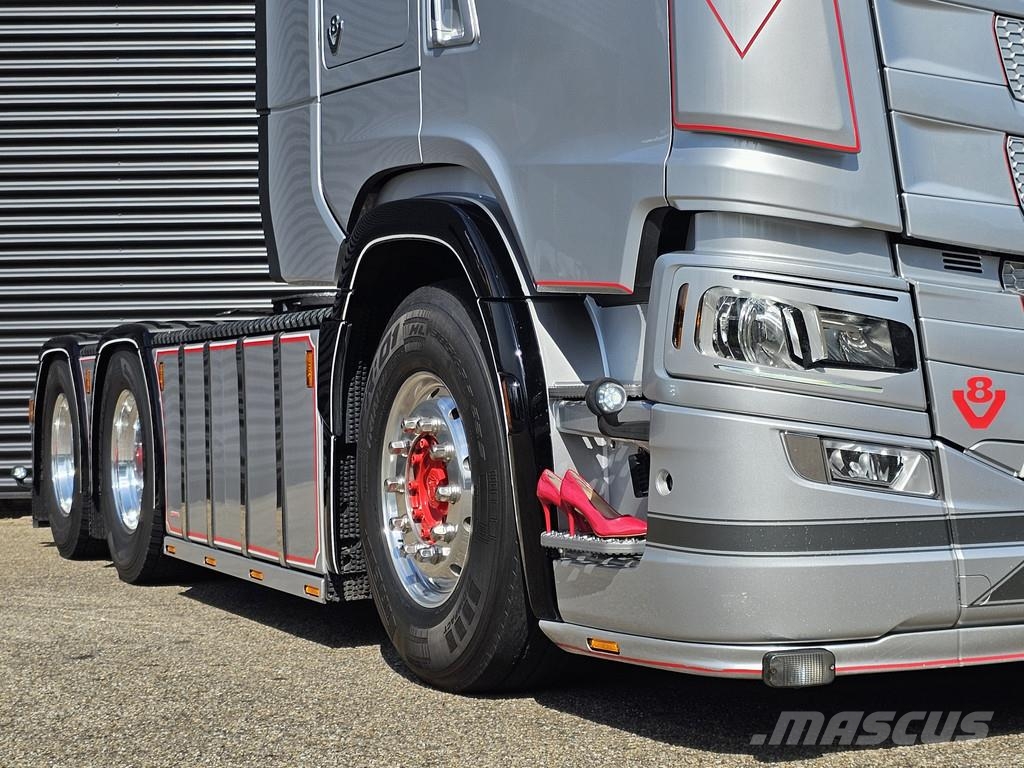 Scania R590 V8 6X4 / 2 TANKS / NL TRUCK! 80T 기타 트럭