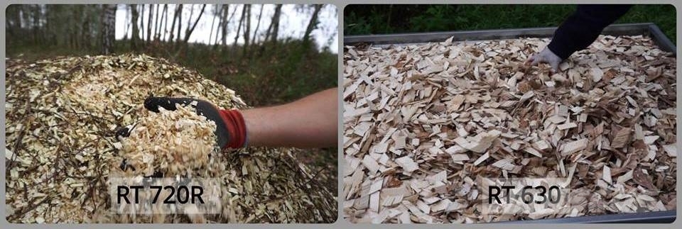 Remet Wood chipper RT-720R Koksnes šķeldotāji