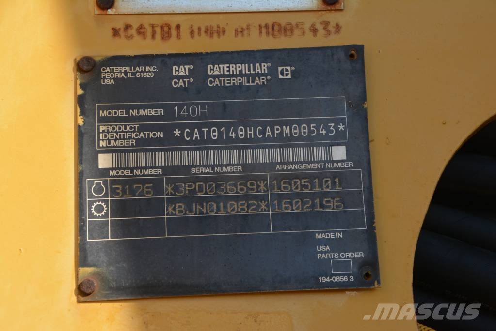 CAT 140 H VHP II Graders