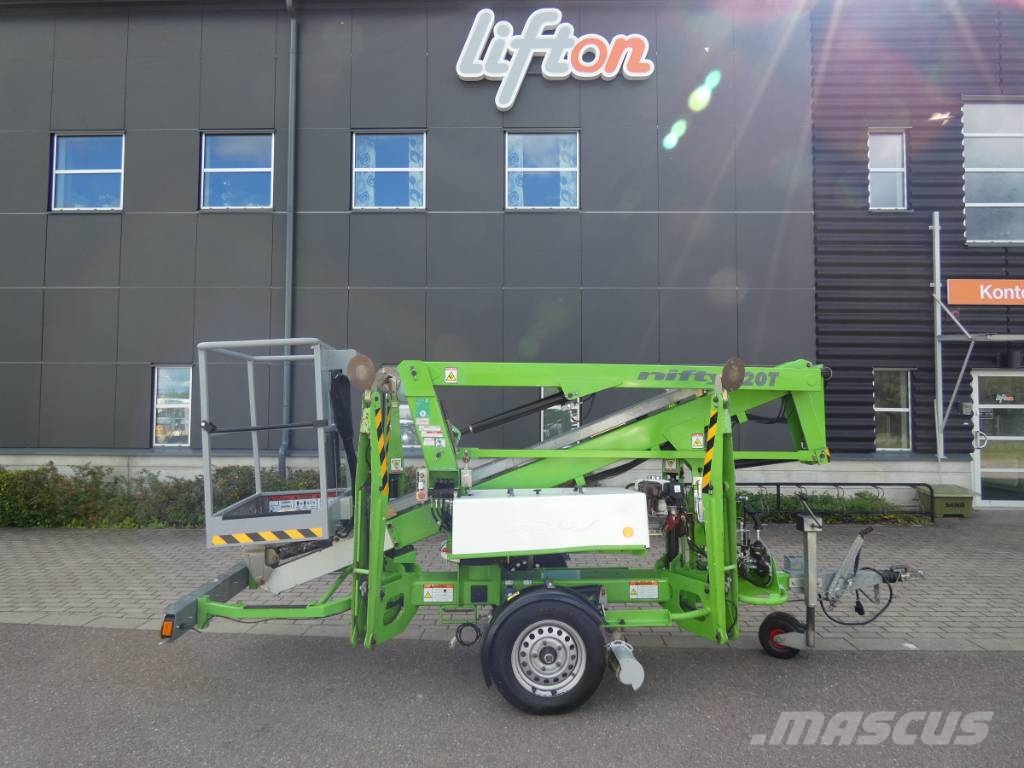 Niftylift 120 T المنصات الهوائية المثبتة على مقطورة