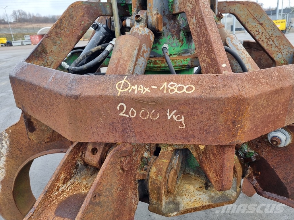 Liebherr Kinshofer NON-ROTATING SCRAPE GRIPPER WEIGHT 2000 Gravemaskiner for avfallshåndtering