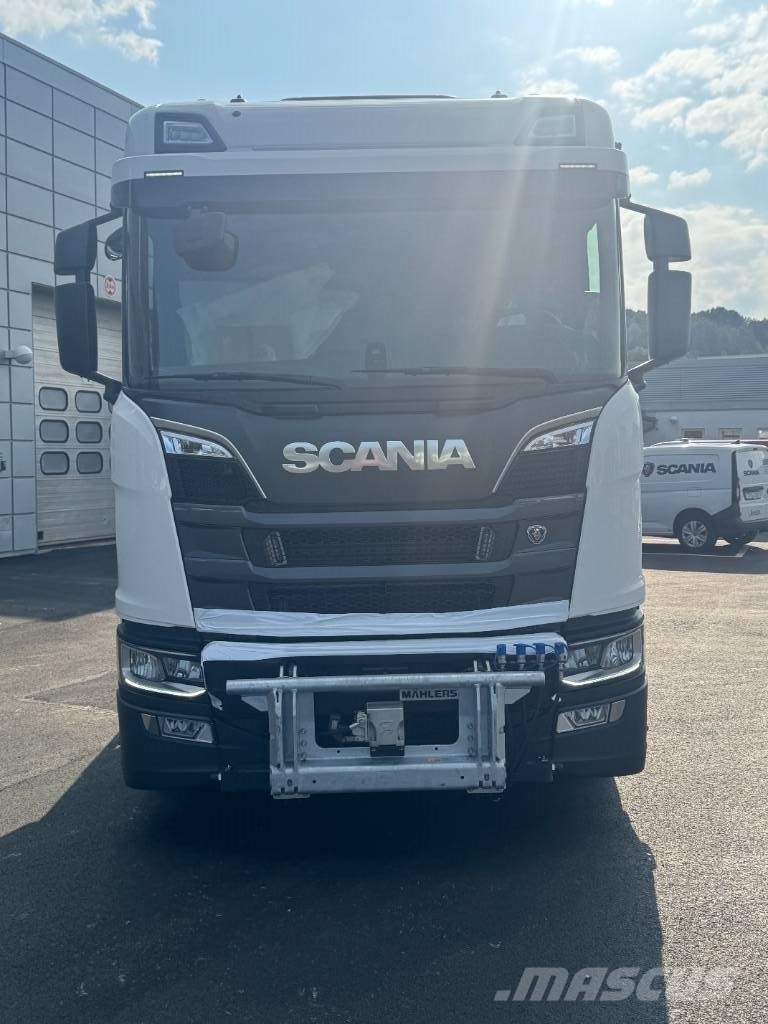 Scania R 560 8x4*4 Joab med frontplog & sidoplogsfäste Rol kiper kamioni sa kukom za podizanje tereta