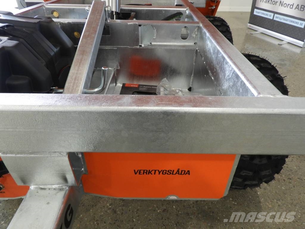 Pro-Terra TT1300 Elhydraulisk tippvagn fjärr Tipper trailers