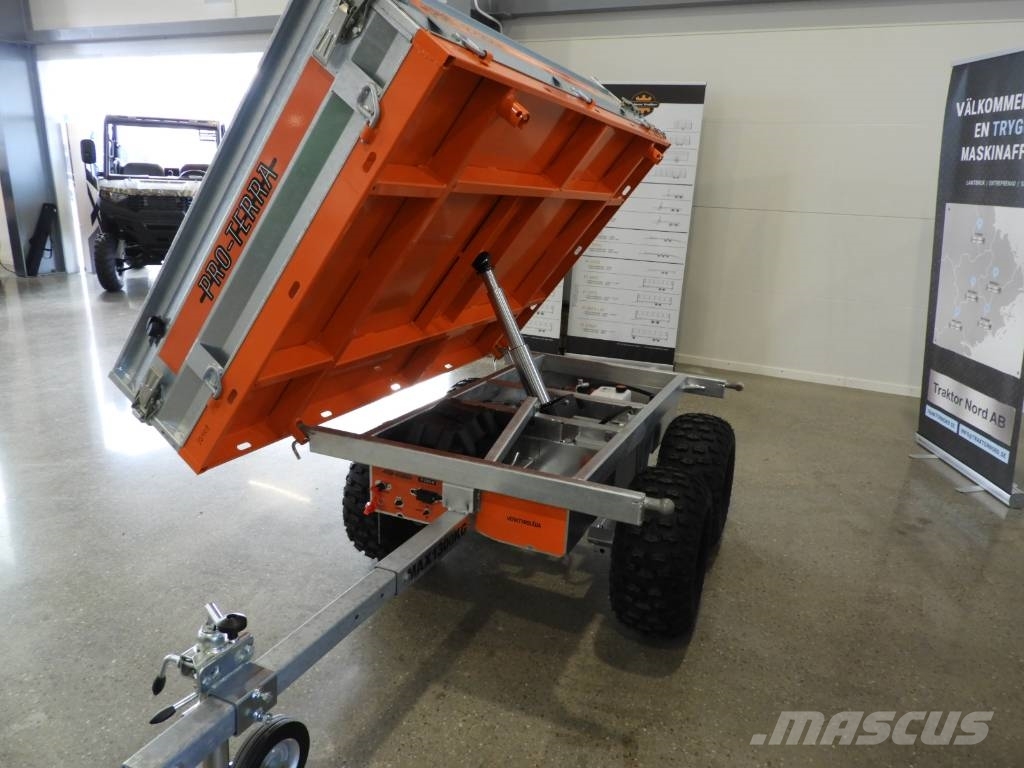 Pro-Terra TT1300 Elhydraulisk tippvagn fjärr Tipper trailers
