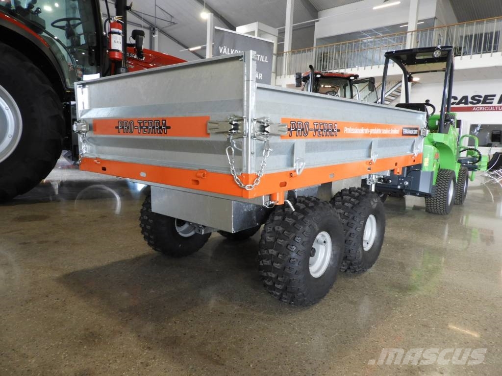 Pro-Terra TT1300 Elhydraulisk tippvagn fjärr Tipper trailers