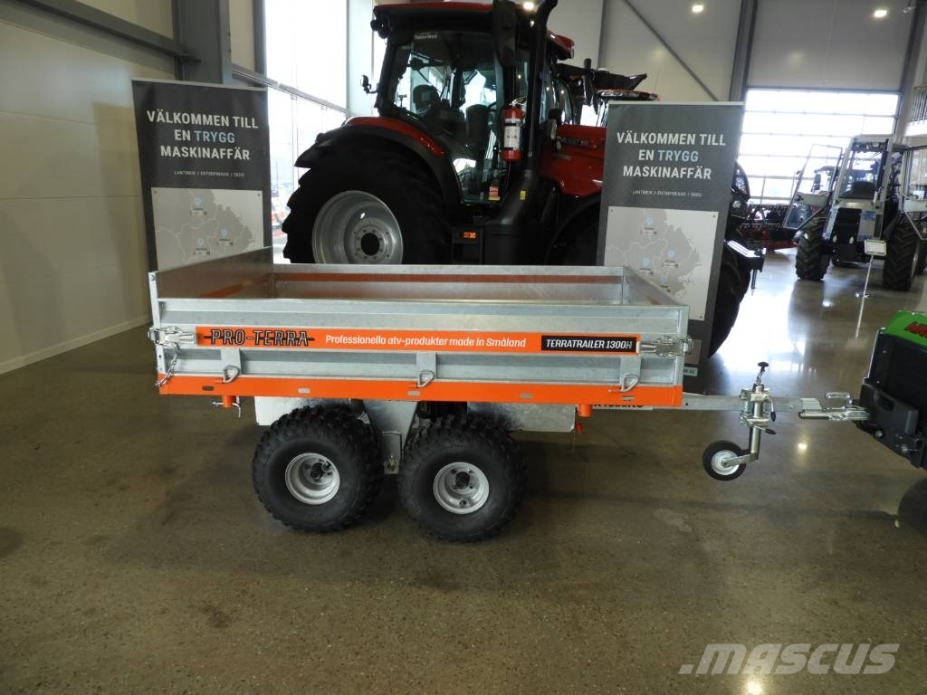 Pro-Terra TT1300 Elhydraulisk tippvagn fjärr Tipper trailers