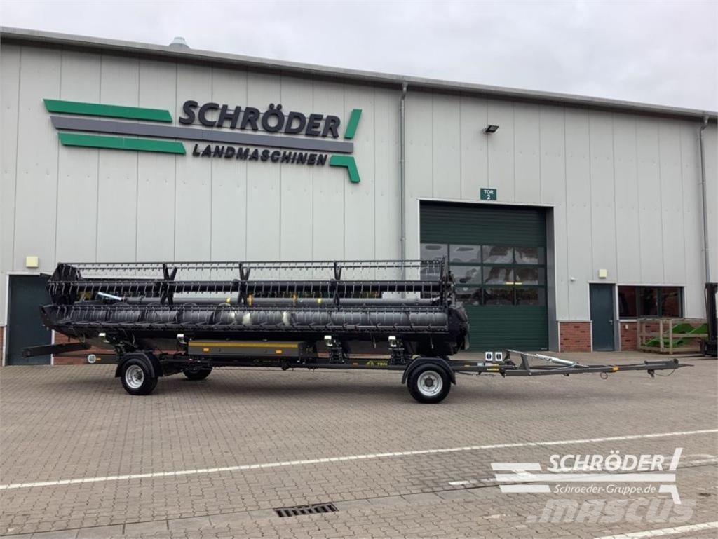 Fendt 7,70 M SF + ZIEGLER SCHNEIDWERKWAGEN 콤바인 헤드