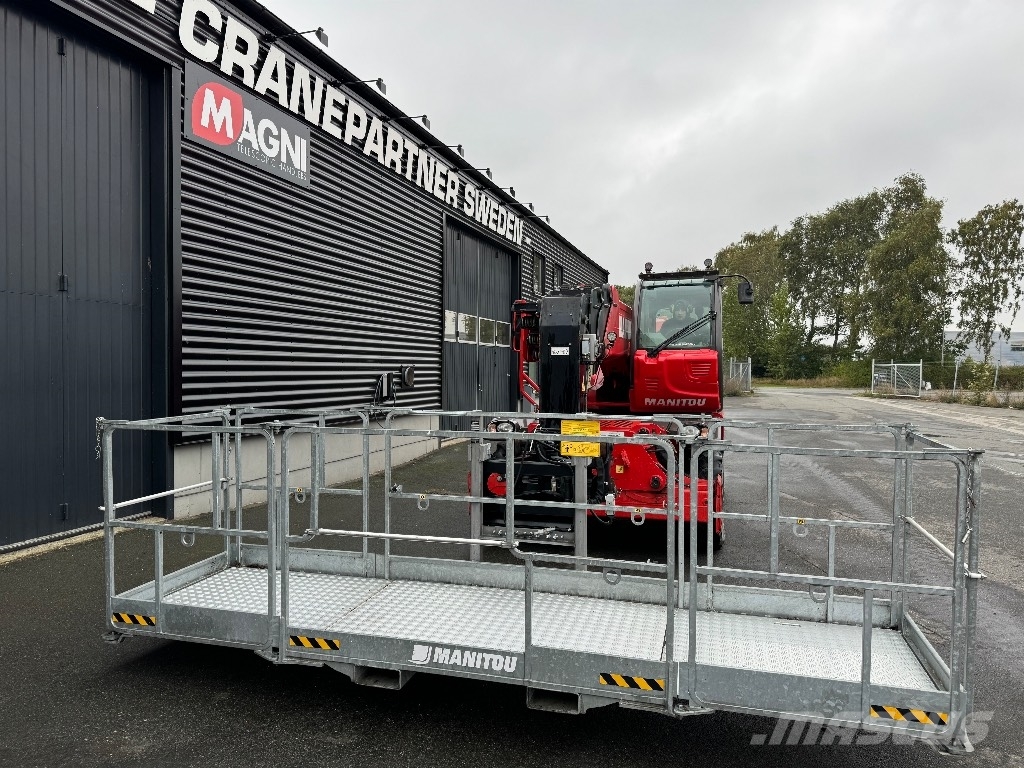 Manitou Personkorg, teleskoplastare Telescopic handlers