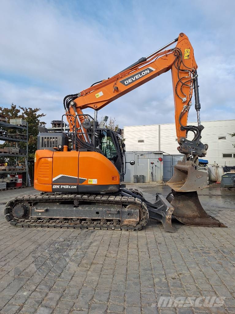 Develon Kettenbagger DX 140 LCR/V-7 Bagri goseničarji