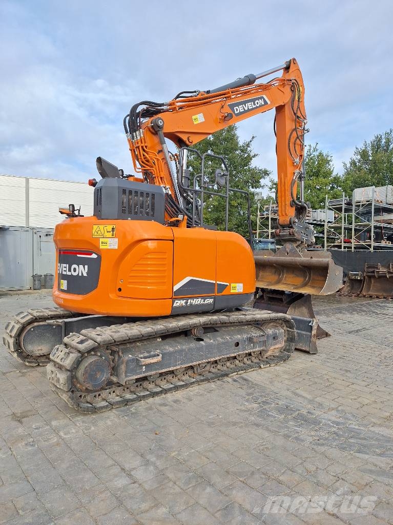 Develon Kettenbagger DX 140 LCR/V-7 Bagri goseničarji
