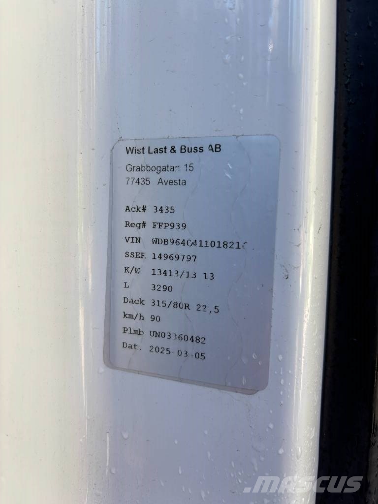 Mercedes-Benz Arocs 3251 Konksliftveokid