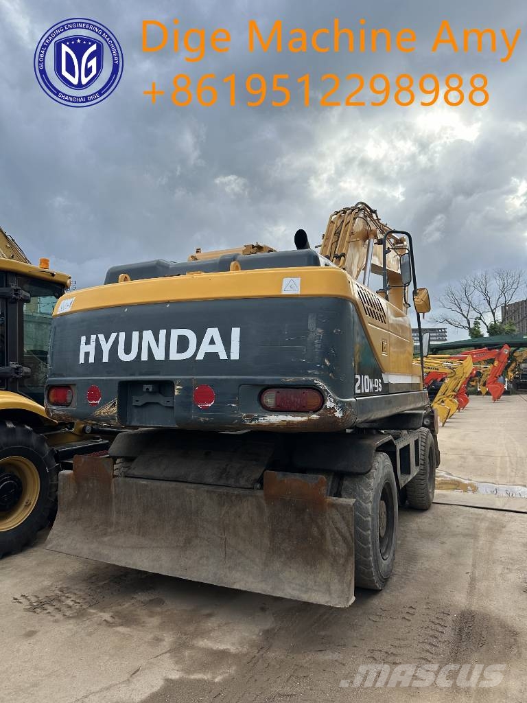 Hyundai 210W-9S 중형굴삭기 7톤-28톤