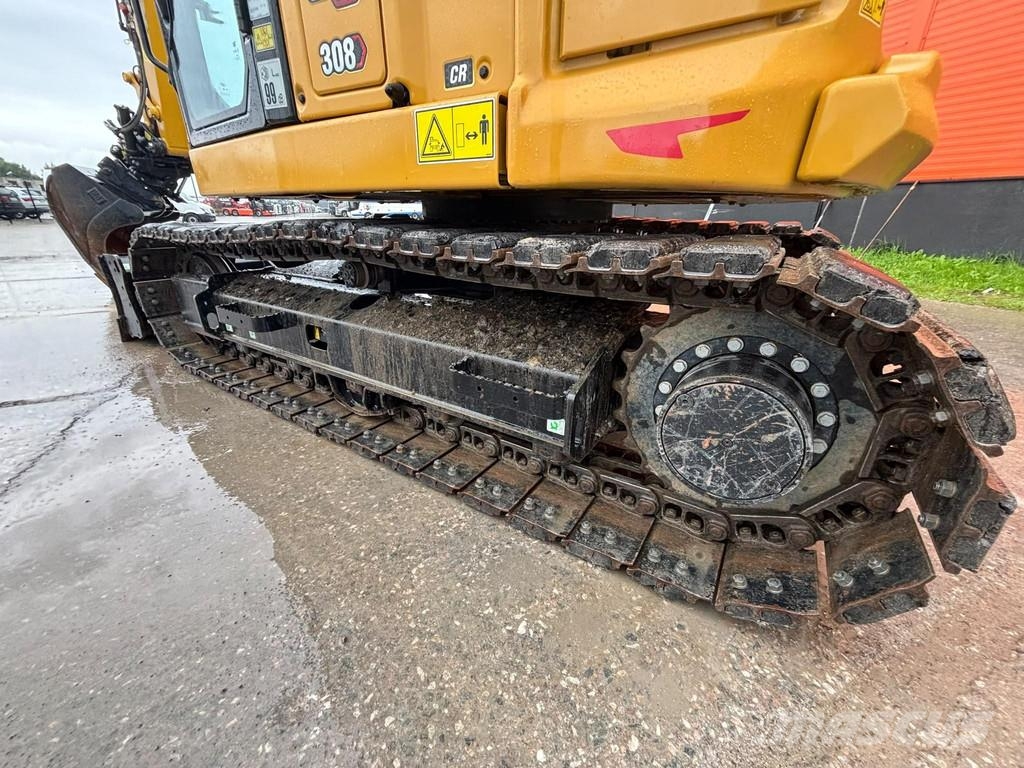 CAT 308 CR TILT ROTATOR / AC / CENTRAL LUBRICATION Midi bagri 7t – 12t