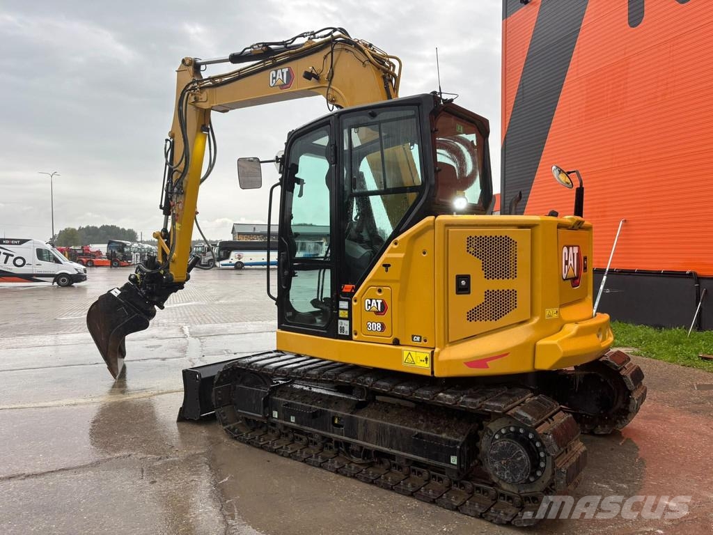 CAT 308 CR TILT ROTATOR / AC / CENTRAL LUBRICATION Midi bagri 7t – 12t