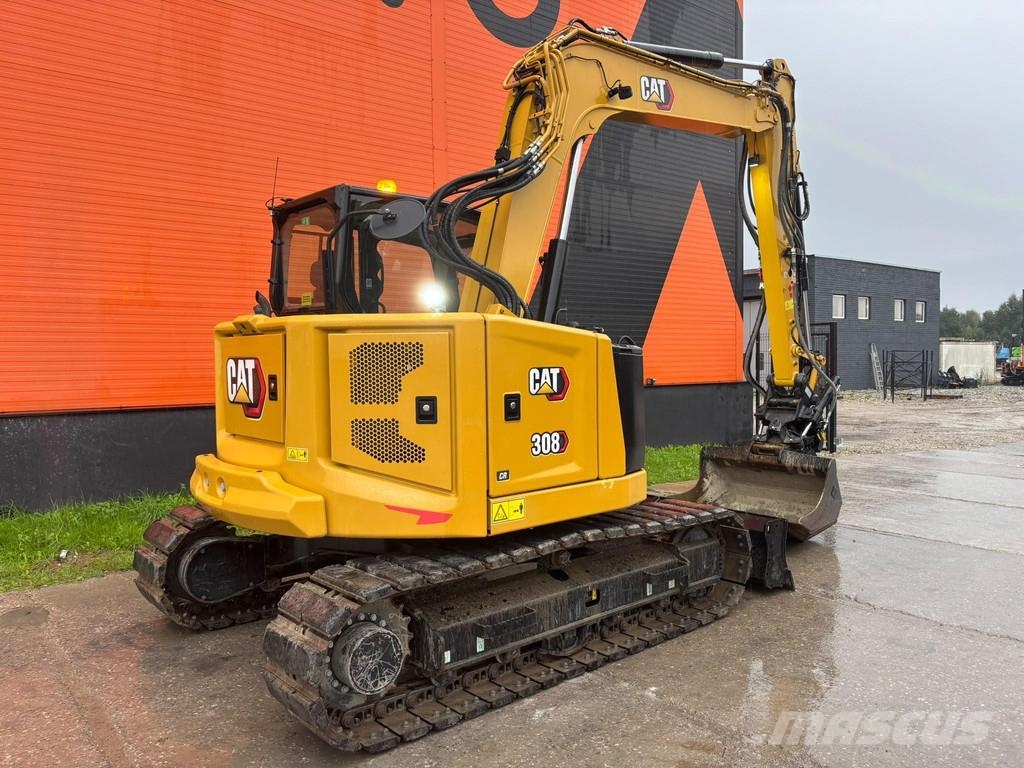 CAT 308 CR TILT ROTATOR / AC / CENTRAL LUBRICATION Midi bagri 7t – 12t
