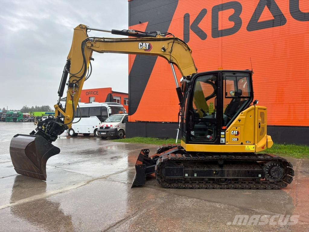 CAT 308 CR TILT ROTATOR / AC / CENTRAL LUBRICATION Midi bagri 7t – 12t