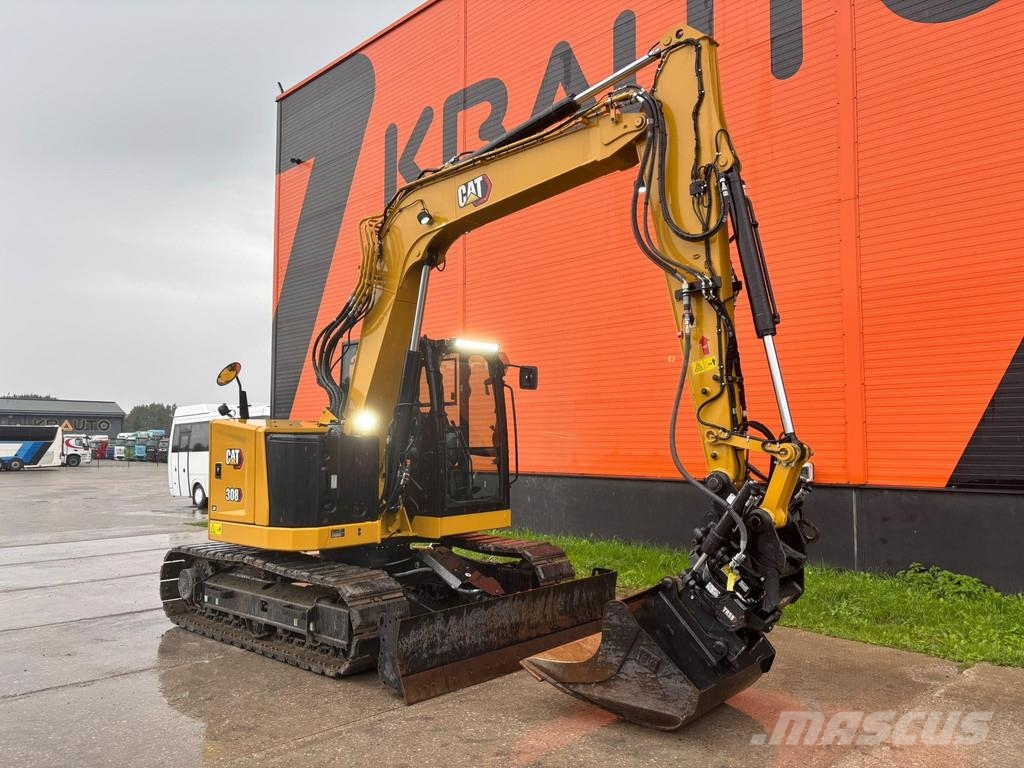 CAT 308 CR TILT ROTATOR / AC / CENTRAL LUBRICATION Midi bagri 7t – 12t