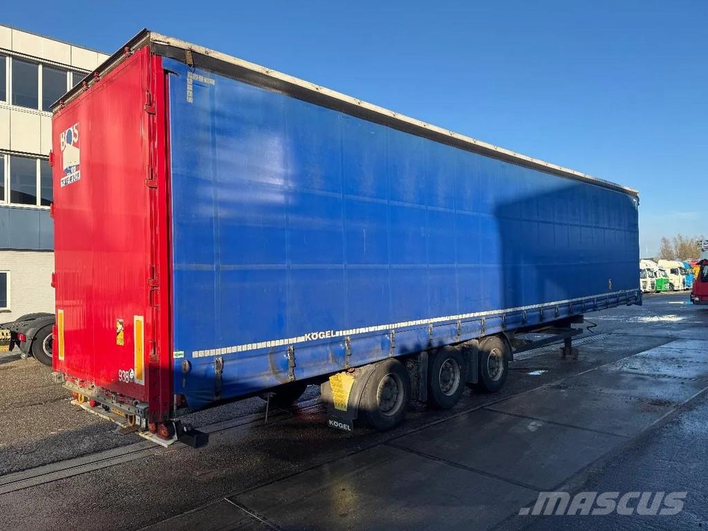 Kögel S24 1 AXLE - BPW - SLIDING ROOF - MEGA Curtainsiderauflieger
