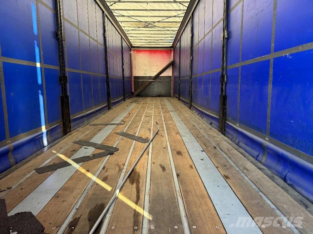 Kögel S24 1 AXLE - BPW - SLIDING ROOF - MEGA Curtainsiderauflieger