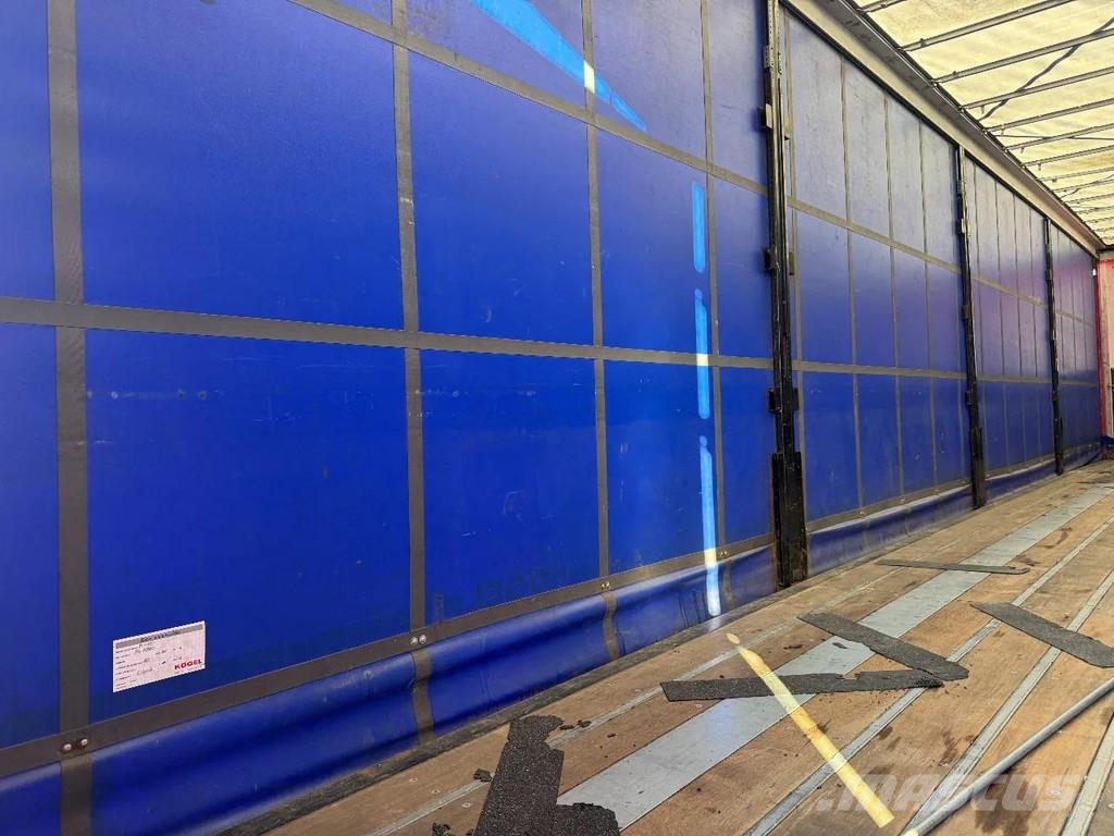 Kögel S24 1 AXLE - BPW - SLIDING ROOF - MEGA Curtainsiderauflieger