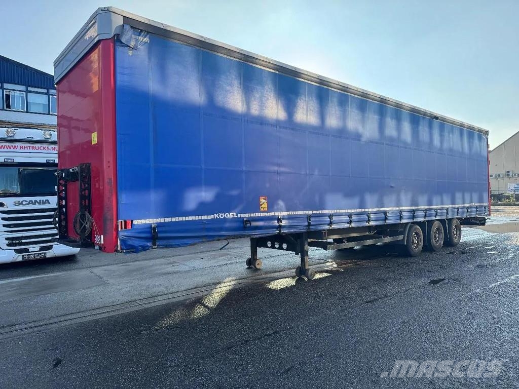 Kögel S24 1 AXLE - BPW - SLIDING ROOF - MEGA Curtainsiderauflieger