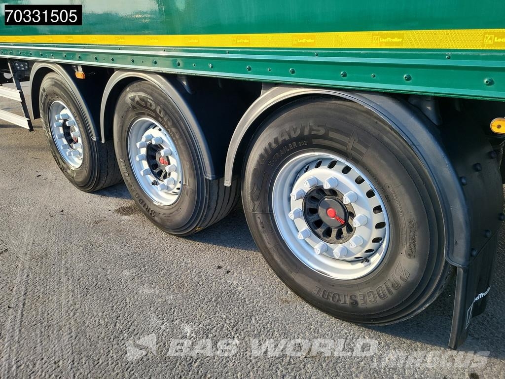 Lecitrailer PLATA 3E-RS Rolltor Liftachse Gesloten opleggers
