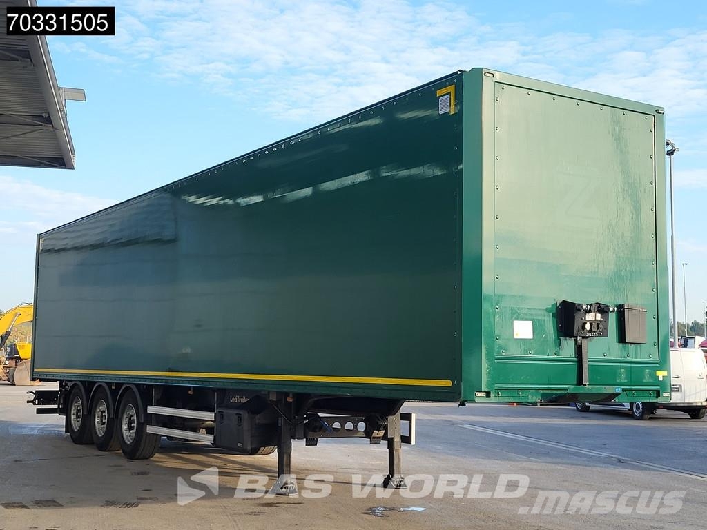Lecitrailer PLATA 3E-RS Rolltor Liftachse Gesloten opleggers