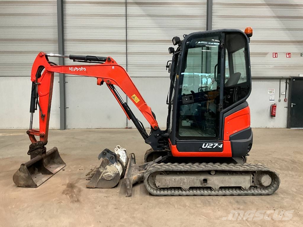 Kubota U 27-4 Міні-екскаватори < 7т