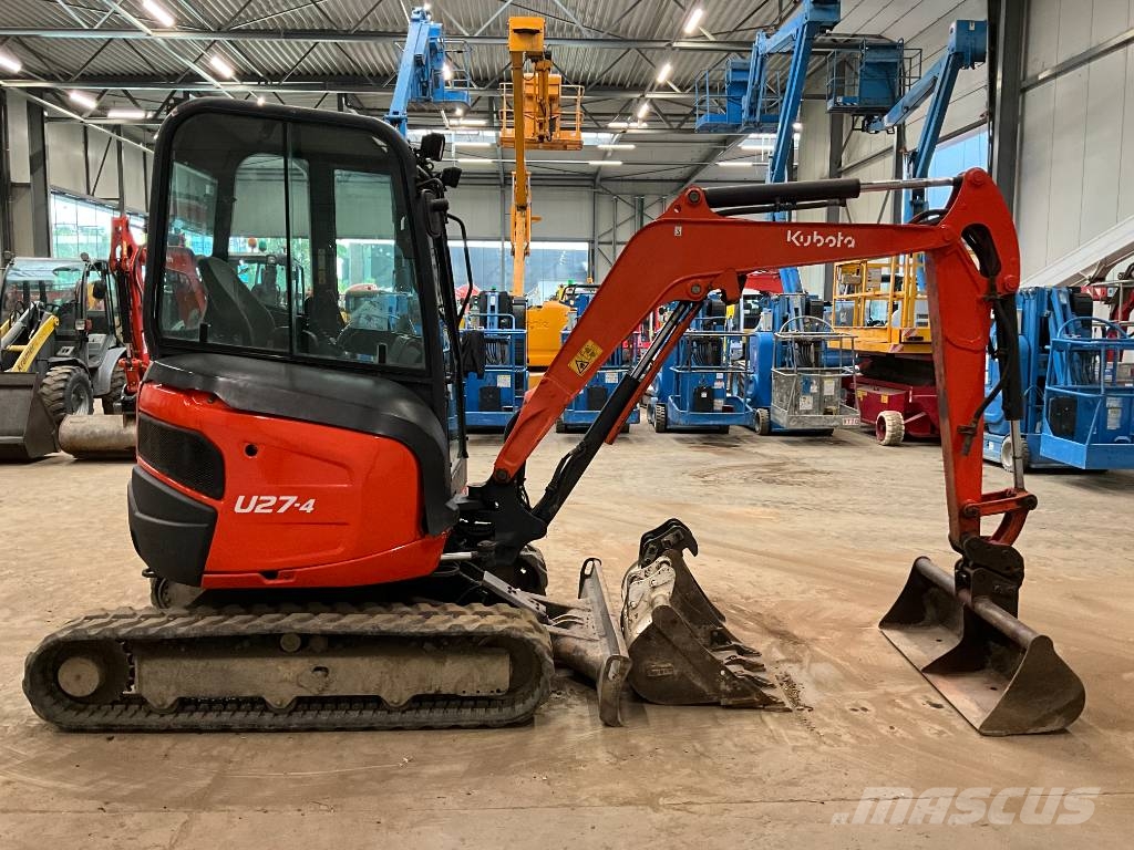Kubota U 27-4 Міні-екскаватори < 7т