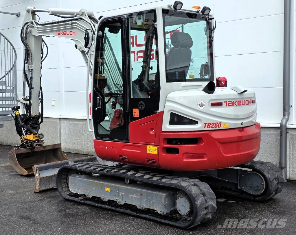 Takeuchi TB 260 Minigraafmachines < 7t