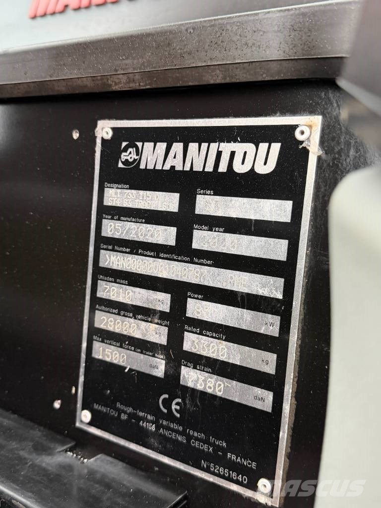 Manitou MLT 733-115 D Poljoprivredni teleskopski utovarivači