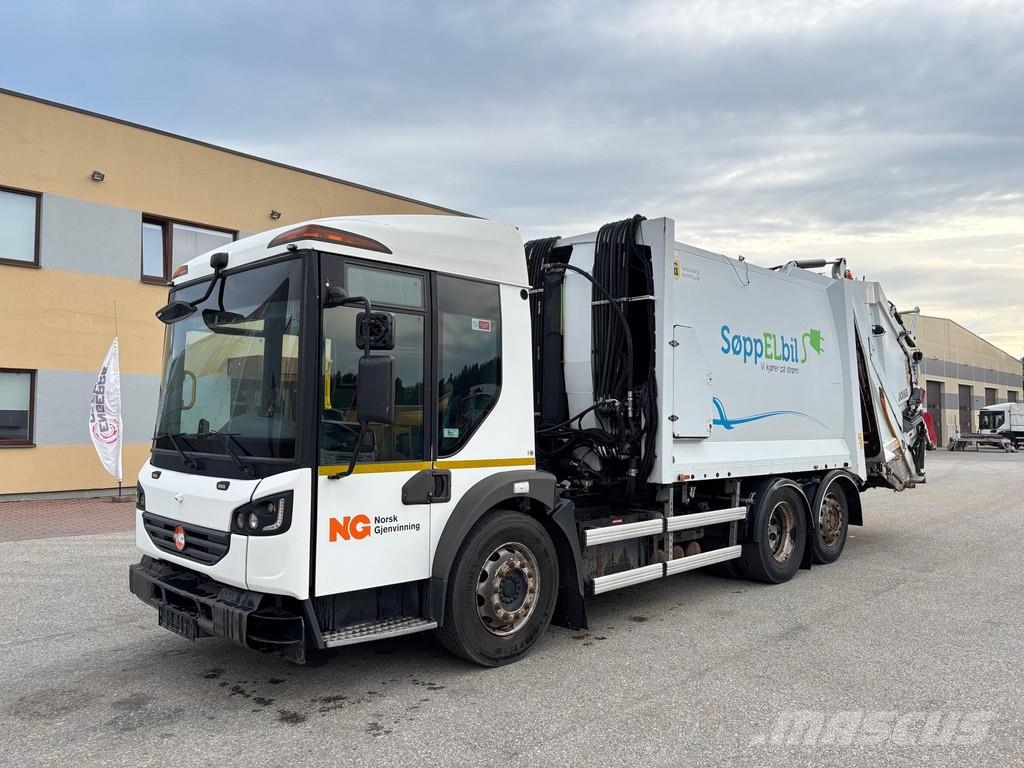 Renault Dennis Eagle WITHOUT BATTERY, JOAB PRESS 2-CHAMBER Waste trucks
