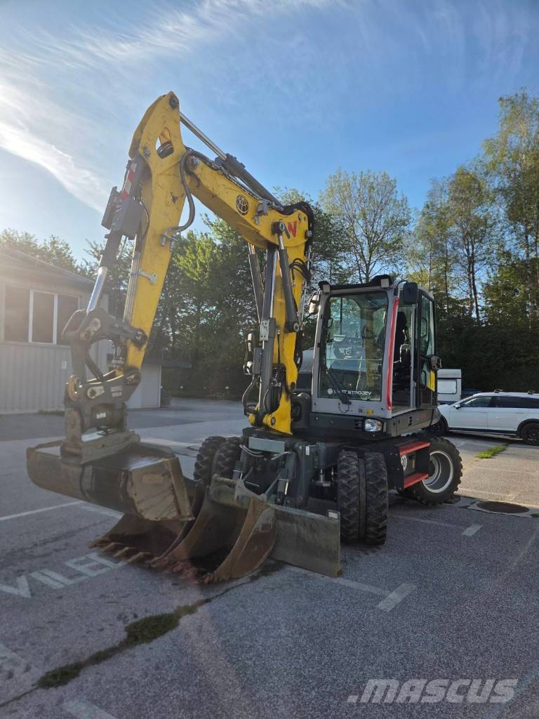 Wacker Neuson EW 100 Gumikerekes kotrók