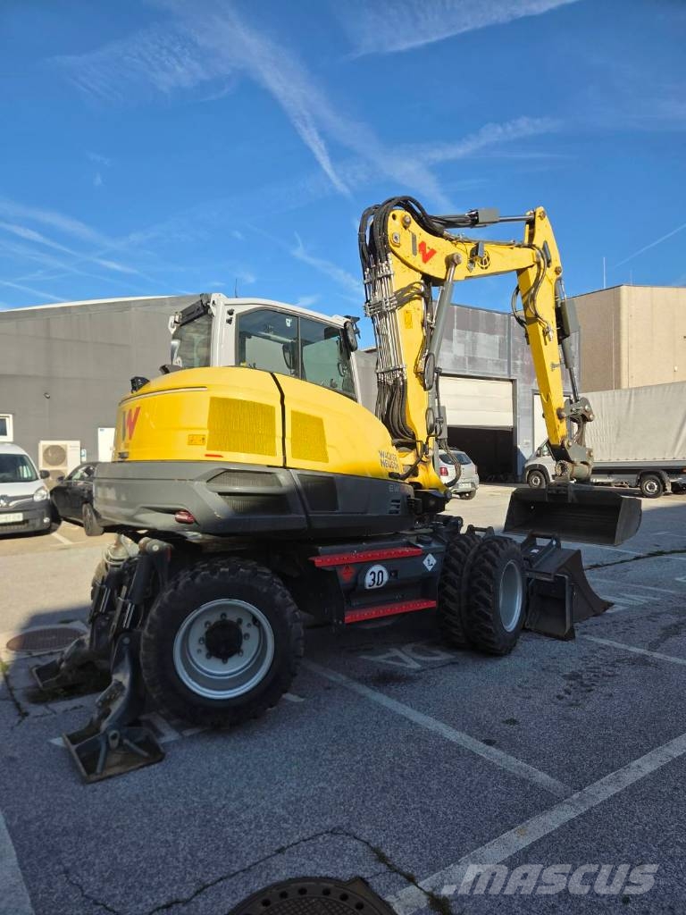 Wacker Neuson EW 100 Gumikerekes kotrók