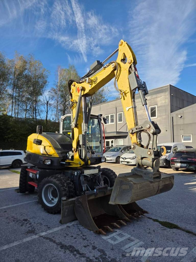 Wacker Neuson EW 100 Gumikerekes kotrók