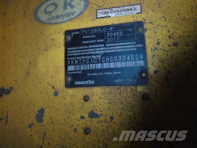 Komatsu PC1250LC-8 Vikšriniai ekskavatoriai