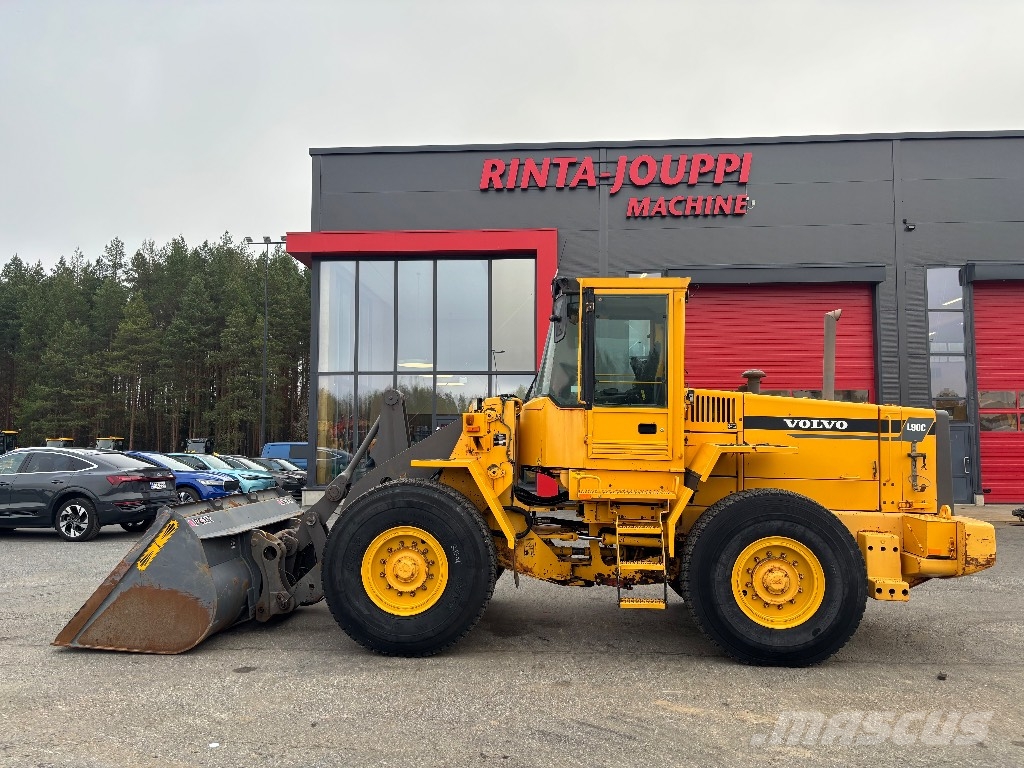 Volvo L 90 C / Kauha, Lisähyd, Rasvari, Vipuohjaus Pyöräkuormaajat