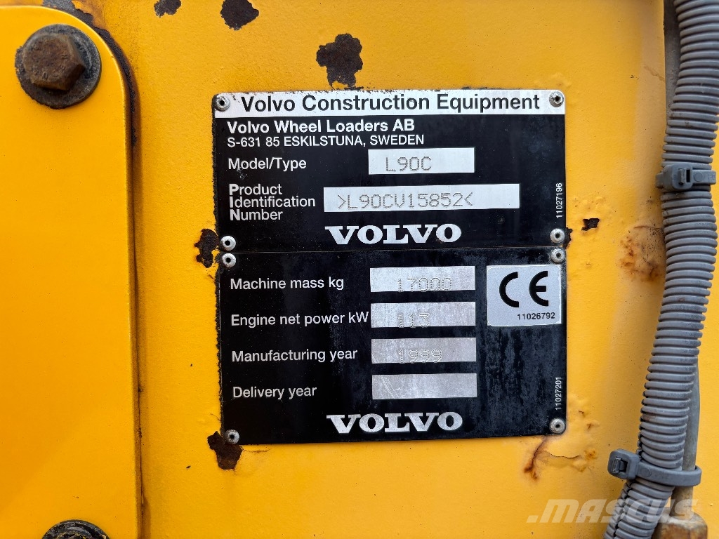 Volvo L 90 C / Myyty, Sold Utovarivači na točkove