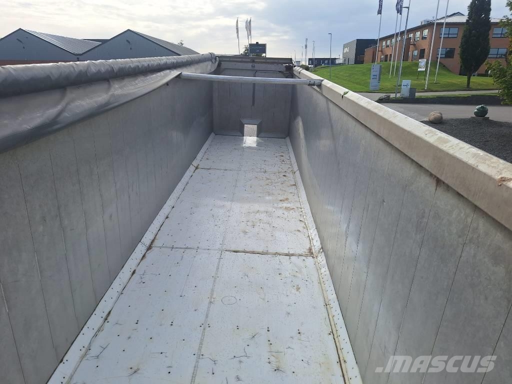 AMT TK400 60 m3 tiptrailer med Ecotop Damperli çekiciler